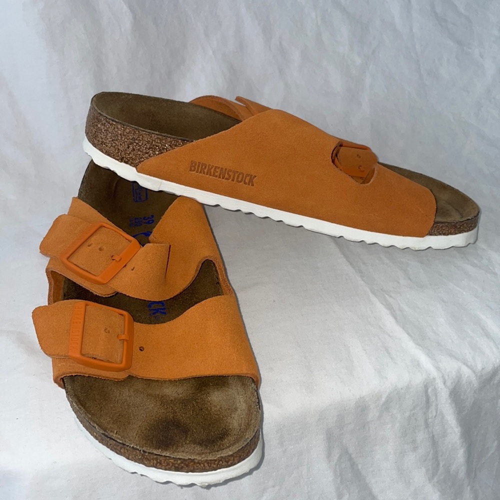 Suede Birkenstocks